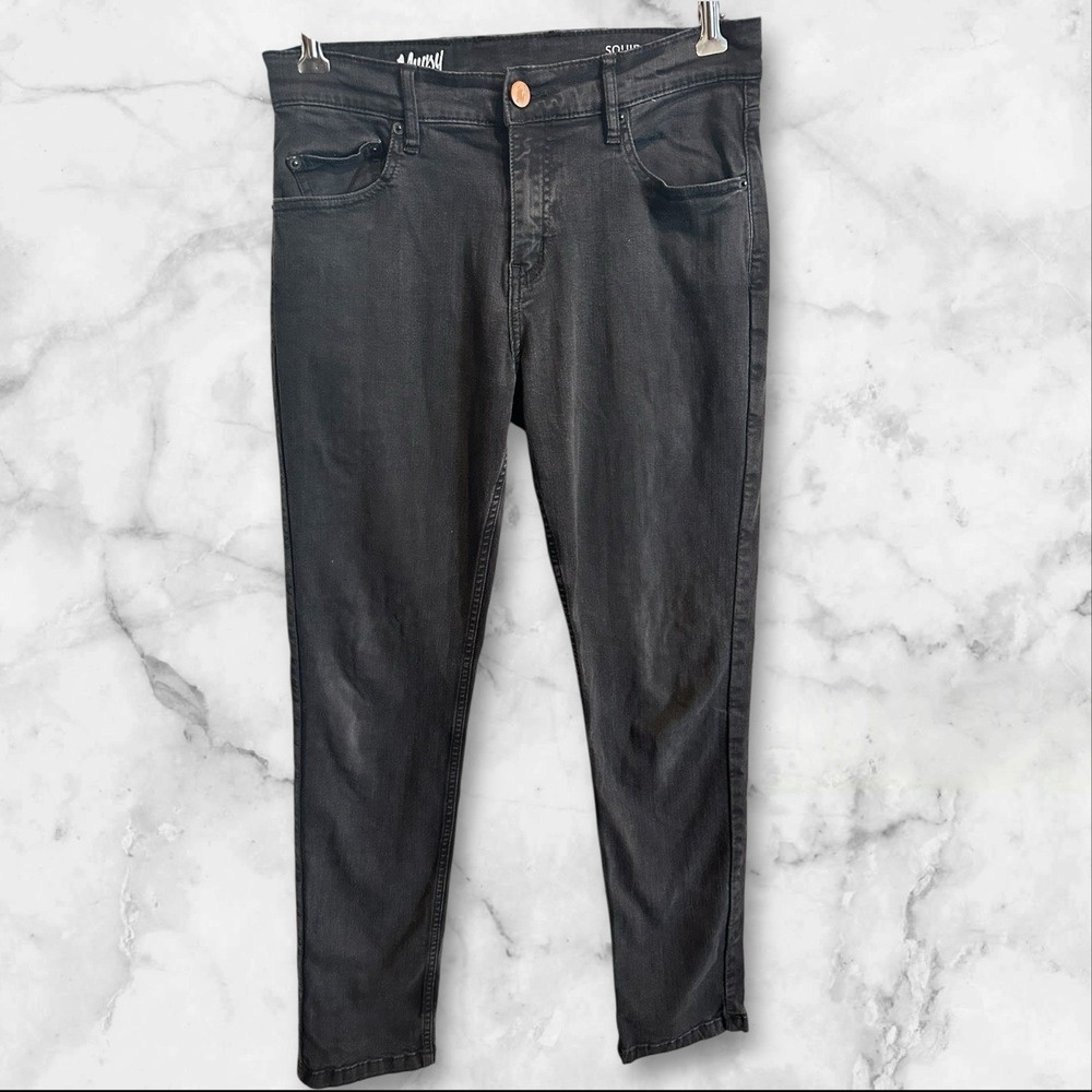 Mugsy Jeans Mens 30x32 (31)Black Squid Inks‎ Slim Fit Stretch Denim FLX3NSQ